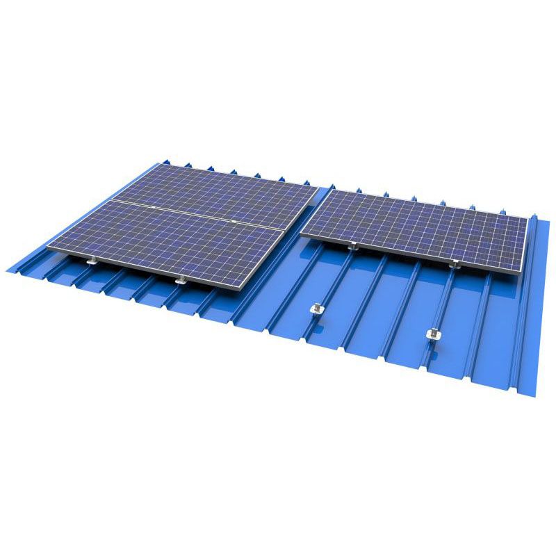 Solarpanel-Halterungen für Metalldach-Solarmontagesysteme